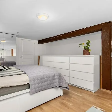 דירה Loft By The Canal, High Ceiling & Balcony! - Car Available טרונדהיים