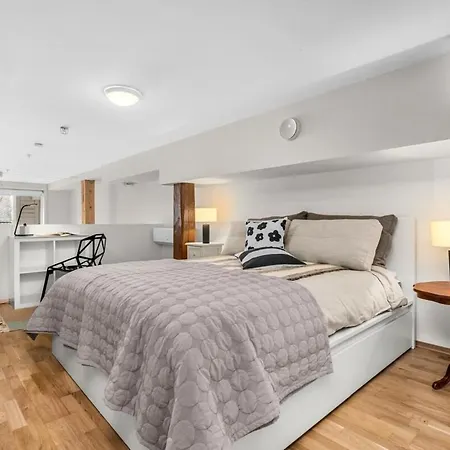 Apartment Loft By The Canal, High Ceiling & Balcony! - Car Available Trondheim